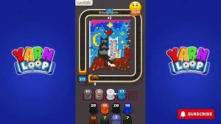 Yarn Loop Knit Puzzle - level 350 - Gameplay walkthrough