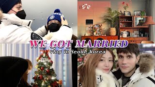 International Couple Vlog in Seoul Korea 👩🏻‍❤️‍👨🏼 WE GOT MARRIED! Korean and Brazilian couple