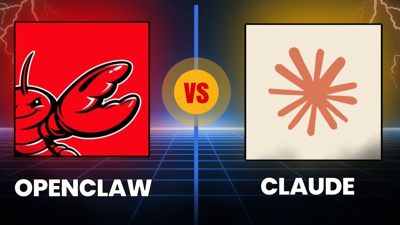 OpenClaw vs Claude explained simply in 8 minutes