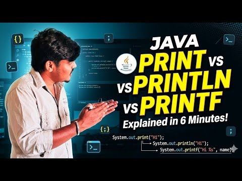 Finally Understand printf in Java (With Examples) 🎯