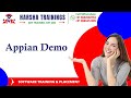 Appian demo  harsha trainings 