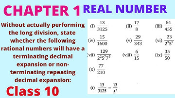 Ex 1.4, QNo 1 ,all parts,  real numbers, class 10