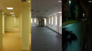 Backrooms + Luma AI (Level 0 - 9)