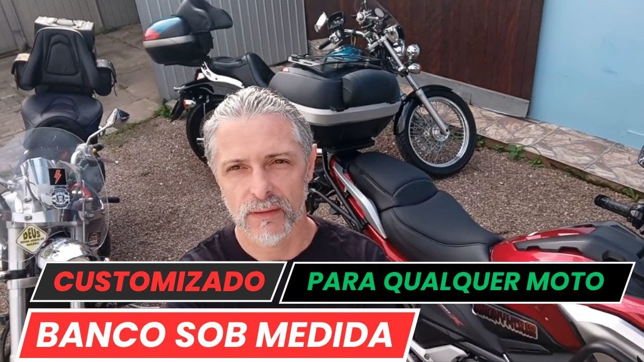 Peninha Bancos Fabricação Personalizada NC750 Feito Sob Medida Para Sua Altura e Peso Design Custom