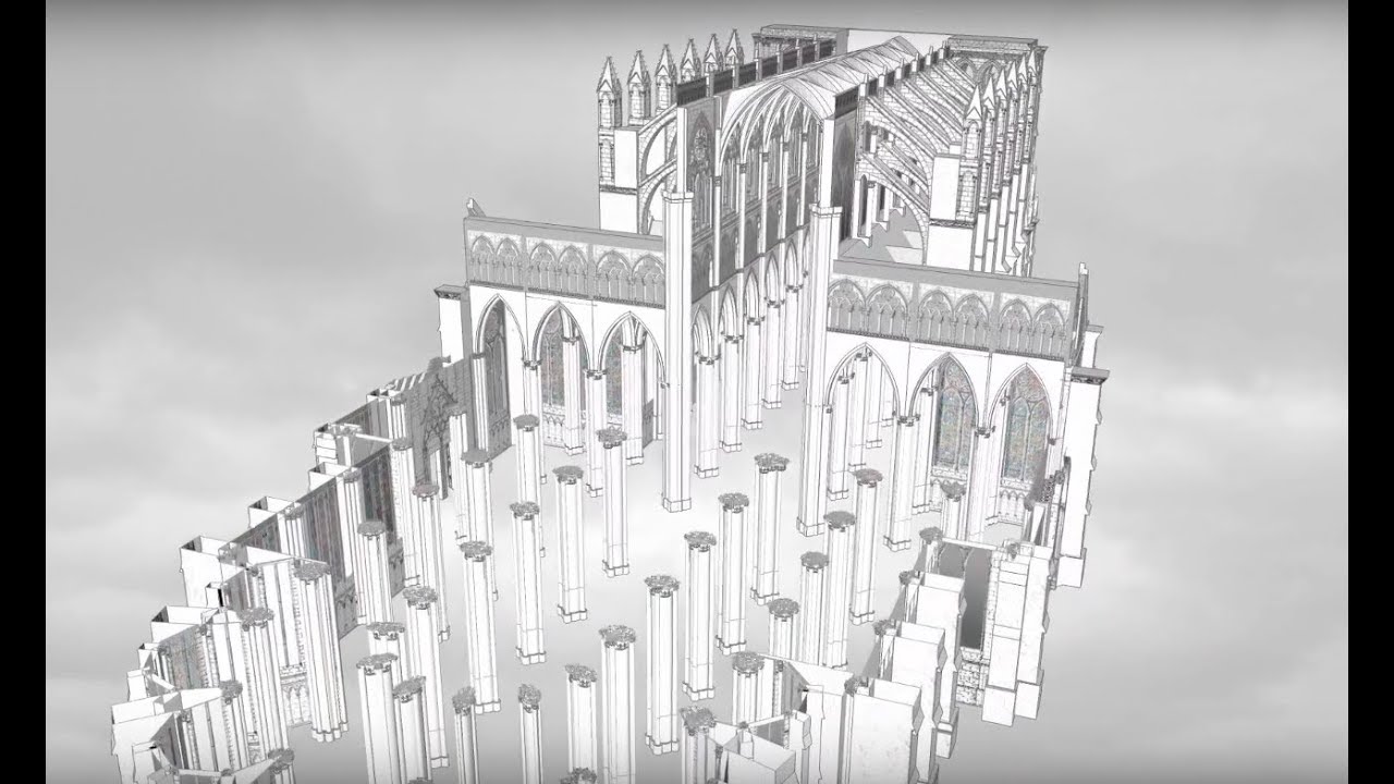 Amiens Cathedral Construction Sequence