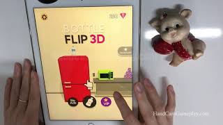Bottle Flip 3D Handcam Gameplay Walkthrough Part 01 Levels 01-17 [iPad/iOS] screenshot 4