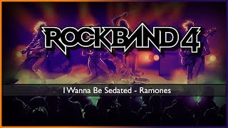 [Rock Band 4] &quot;I Wanna Be Sedated&quot; by Ramones - Guitar 100% FC (60 FPS)