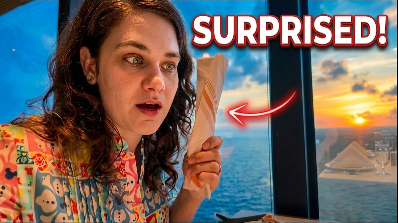15 Things that SURPRISED me on the Maiden Voyage of the Disney