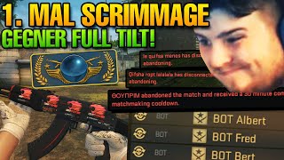 MEIN ERSTES MAL SCRIMMAGE! GEGNER ALLE TILT! 🤠