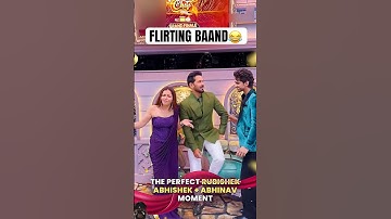 Abhishek Kumar, Rubina Dilaik & Abhinav Shukla Fun During Shoot For Laughter Chefs Season 2 Finale