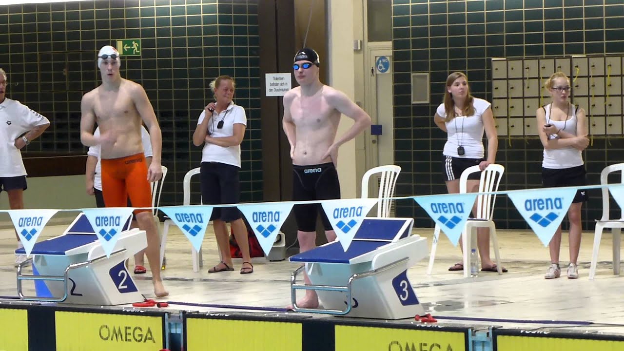 Tim Olbrich 50m Freistil Finale [BZM Halle 2013] - YouTube