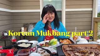 Korean Mukbang at Fort Johnson part 2 | Nelia’s Kitchen | NK Johnson’s Vlog