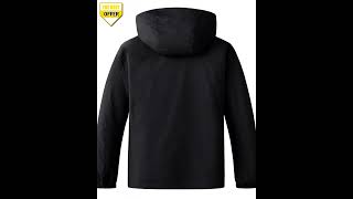 Wantdo Women's 3 In 1 Plus Size Coat Waterproof Snow Jacket Hooded Black 3X