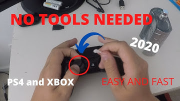 How to fix controller drift ps4 (NO TOOLS) (2023)
