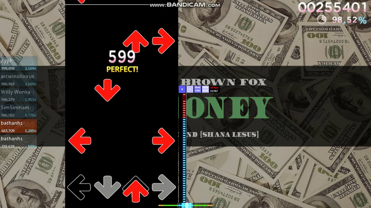 Osu!Mania - The Quick Brown Fox - Big Money - 92,84%