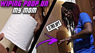 Wiping Poop On My Mothers Hand Funny Prank