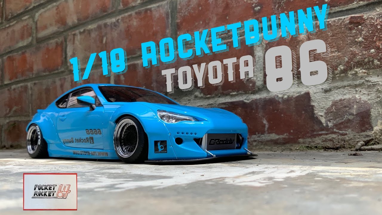 ミニカー AUTOart Rocket Bunny Toyota 86 1/18 AUTOart Rocket Bunny Toyota 86 (Matte Black) Car Model