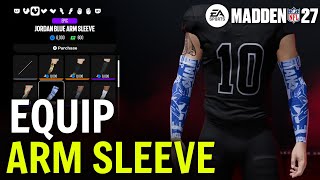 Madden 27 How to Equip Arm Sleeve in Superstar Mode