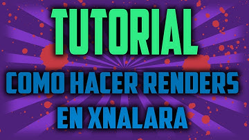 Tutorial 01 - Como Hacer Renders en XNAlara