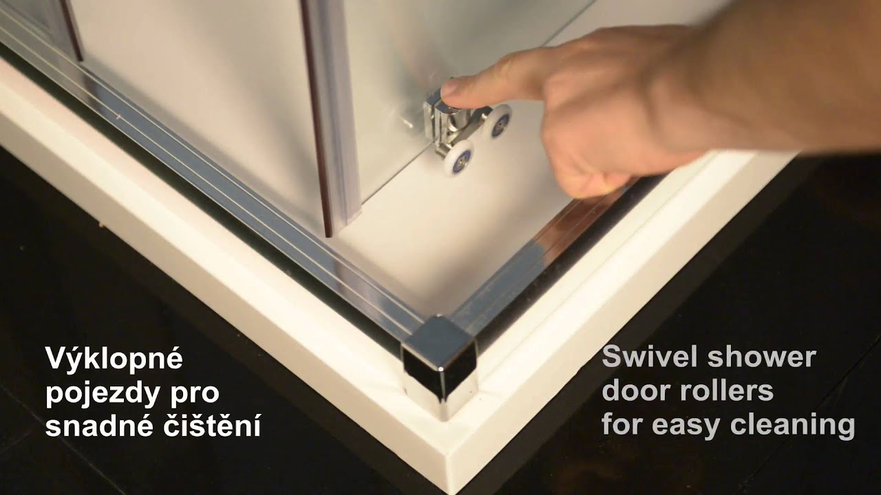 POLYSAN - Čtvercová sprchová zástěna EASY