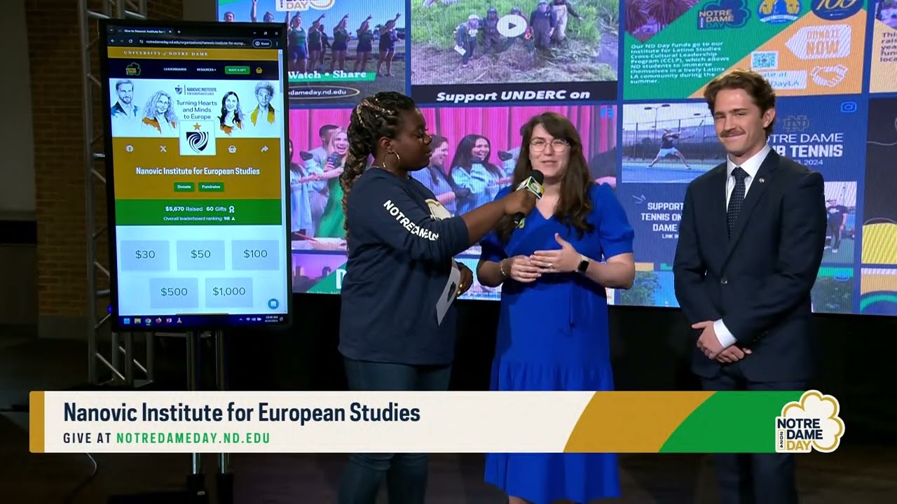 The Nanovic Institute joins Notre Dame Day 2024