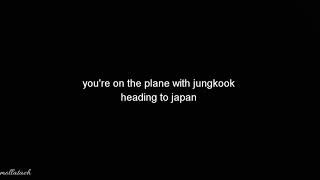 bts asmr | an anniversary with jungkook as your boyfriend on the plane (fake subs) ✈️