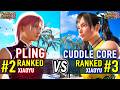 T8 🔥 PLING (#2 Ranked Xiaoyu) vs CUDDLE CORE (#2 Ranked Xiaoyu) 🔥 Tekken 8 High Level Gameplay