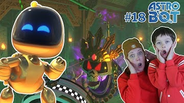 ASTRO BOT: Victory over the Skeleton King | Gameplay with Ima and Jessy