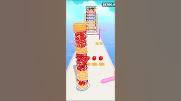 pancake running game ( level 100)// by Amit gamer (#shrot games)