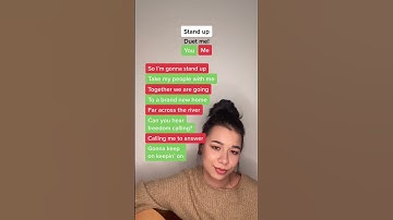 Thumbnail of stand up - cynthia erivo 🎤 #karaoke #duet #standup #cynthiaerivo #singing