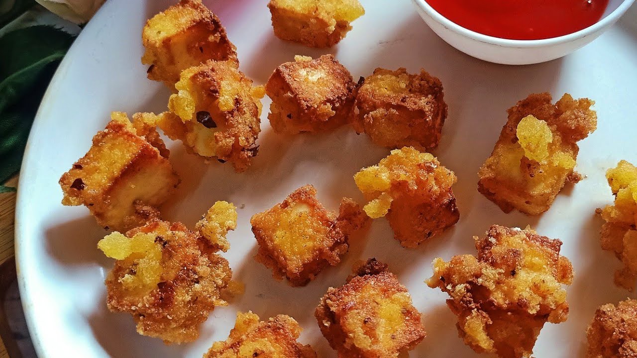5 minute Paneer kurkure paneer popcorn paneer starters recipe Quick, easy snacks recipes