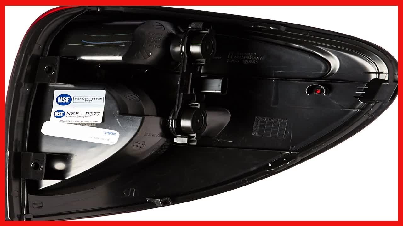 Enjoliveur Feu Arrière Gauche TYC - Référence 11-12384-BA-2 - Compatible Renault Trafic, Opel Vivaro, Nissan Primastar - 4