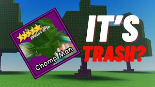 Do You Need to Trade for Chomp Man in Garden Tower Defense Chompman Solo Run Toxic Facility
