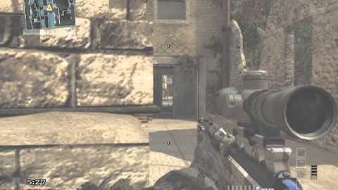 MW3 No scope across map