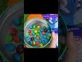 Satisfying with full of Rainbow candy with M&amp;M.#ASMR , #ToyASMR,  #Satisfying,#candy,#mms,#toys