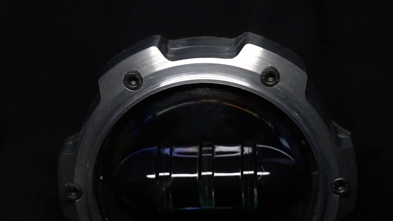 Lawless Bicycles  4.5 inch LED billet headlight