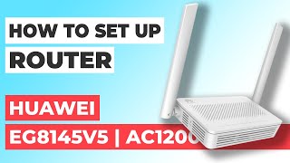 ✅ How to Setup Huawei EG8145V5 | How to Set Up Huawei EG8145V5 WiFi Router