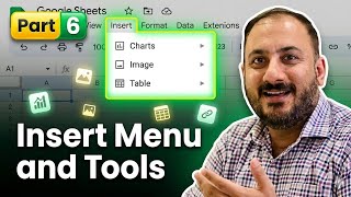 Google Sheets: Master the Insert Menu and Tools for Enhanced Spreadsheet Functionality #W3SKILLSET