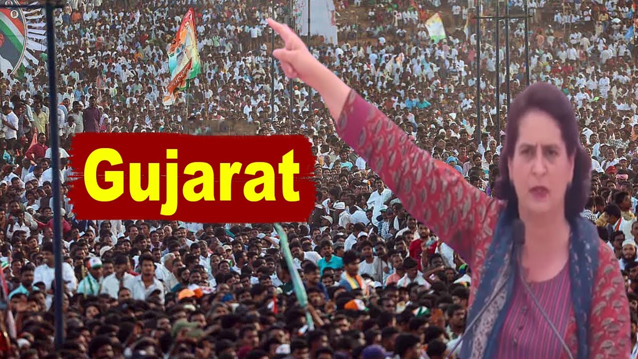 Priyanka Gandhi Excellent Speech At Congress Public Meeting in Valsad Gujarat  Election 2024