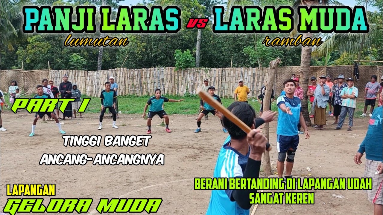 PANJI LARAS VS LARAS MUDA||LAGA PERSAHABATAN BOLA KASTI PRAJEKAN BONDOWOSO PART 1