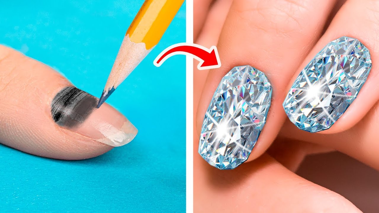 ⁣15 Nail Hacks And Designs Every Girl Should Try