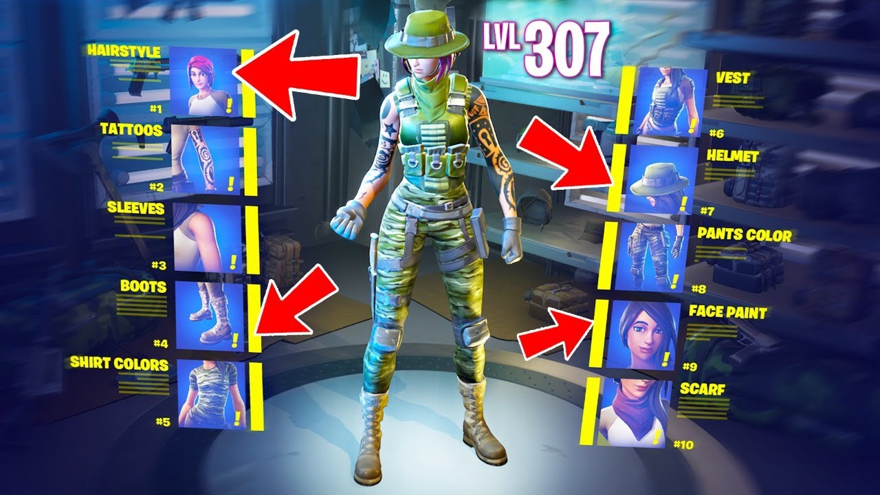 Unlocked Gold Peely Maya Recon Expert Customization Fortnite Battle Royale Youtube