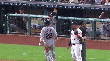 CLE@HOU: Kipnis rips a triple off the wall in center