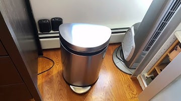 simplehuman 10 Liter Trash Can - Review and Demo
