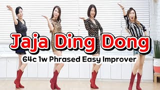 Jaja Ding Dong Line Dance | 64c 1w Phrased Easy Improver #라인댄스 #linedance #partydance  #국금선라인댄스