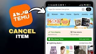 How to Cancel One Item on Temu in SECONDS!
