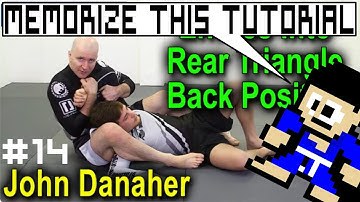 How To Memorize BJJ Techniques From Tutorials 14/Entries Rear Triangle Back Position By John Danaher