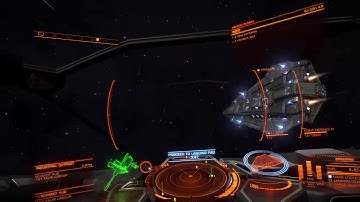Elite Dangerous FrameShift Exit Near Collision