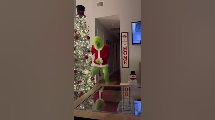Cuando el Grinch quiere robarte la navidad  #funny #humor