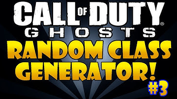 Call Of Duty Ghosts: Random Class Generator #3!